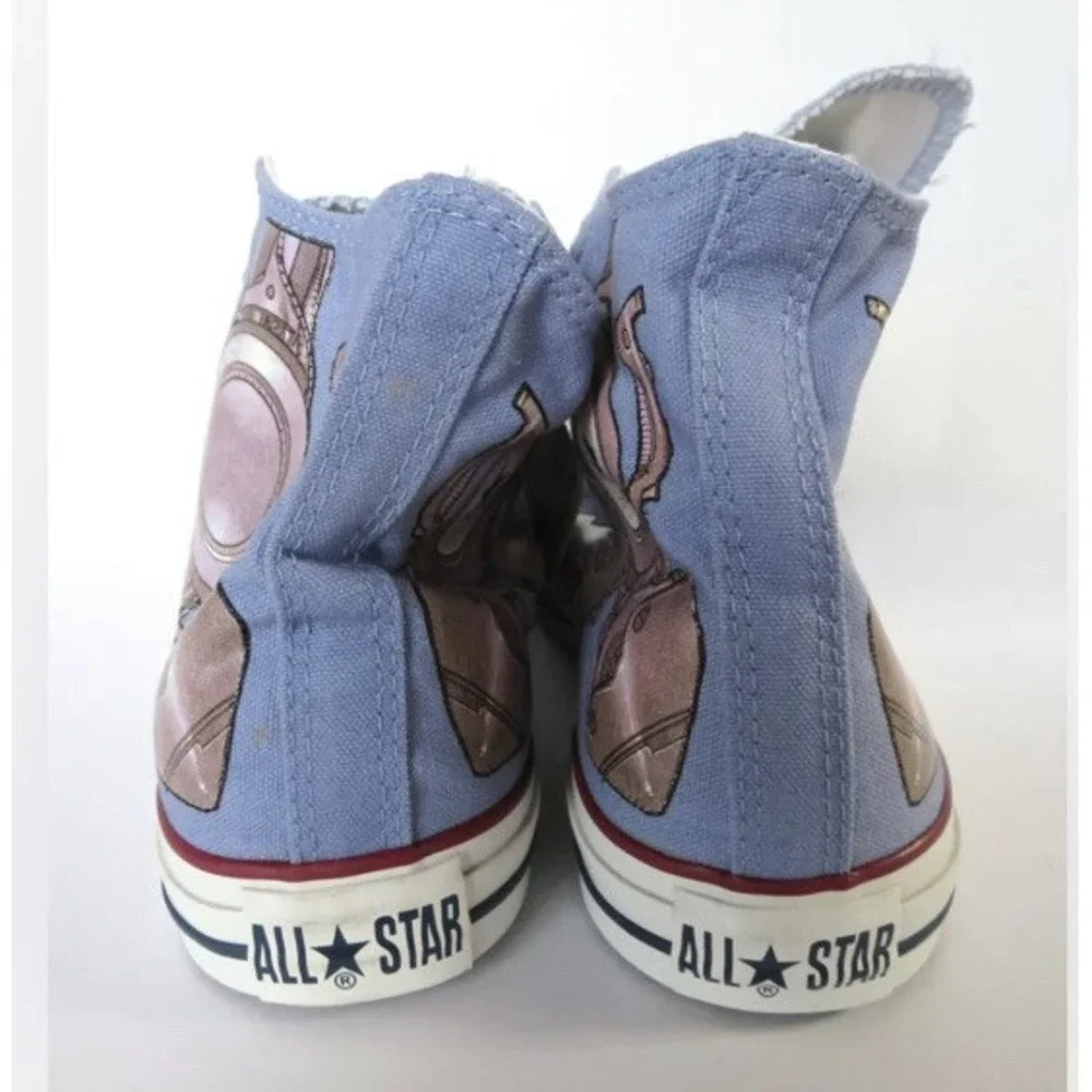 Converse All Star Nate N8 Van Dyke Robot Shoes Sz 10.5 Special Edition Taylor Hi